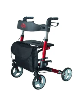 Alu-Rollator mit Premium-Ausstattung