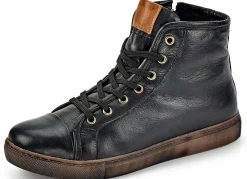 Andrea Conti, klassiche Damen-Stiefeletten, Winterschuhe, mit herausnehmbarem Fußbett