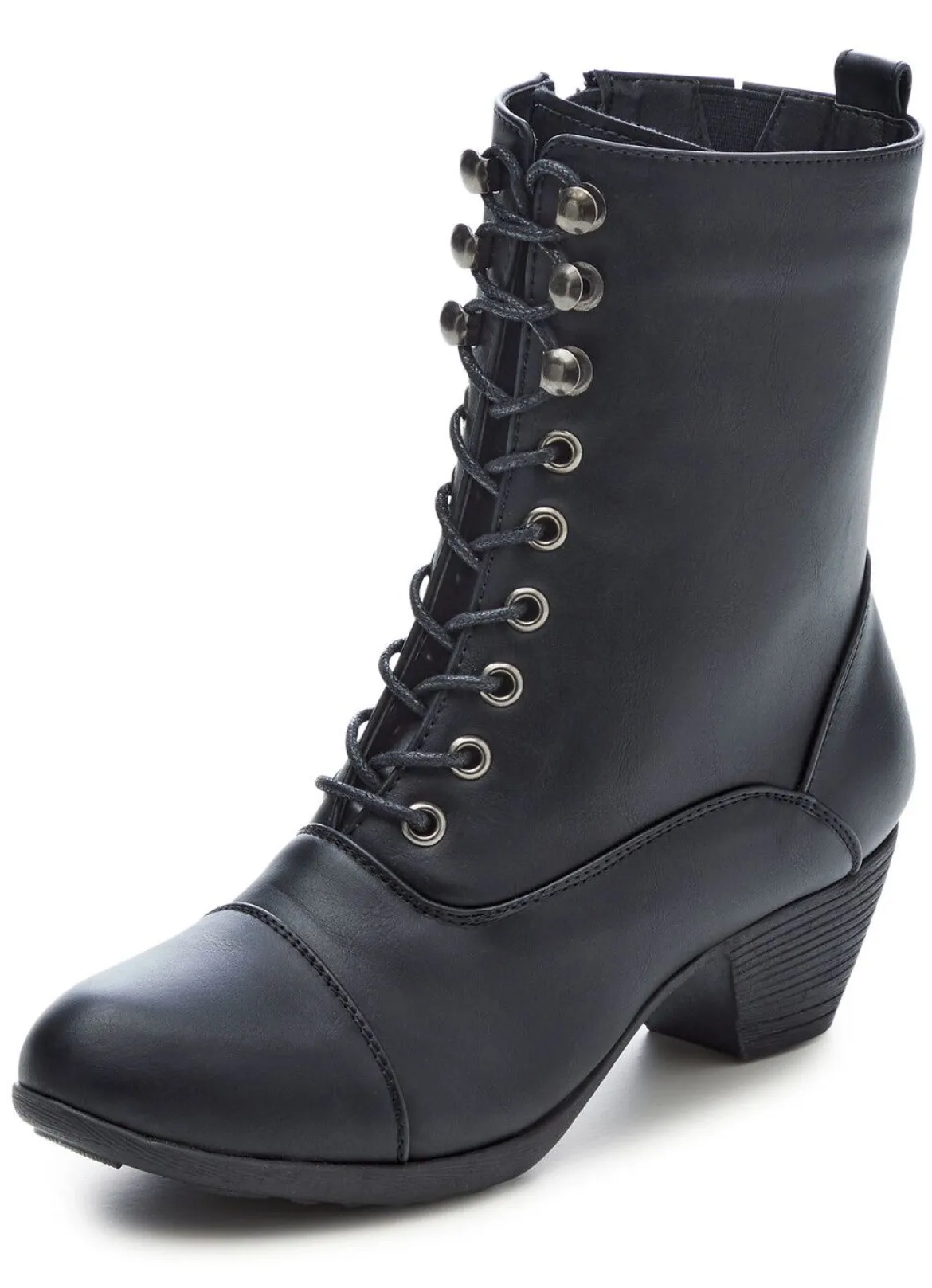 Andrea Conti, modische Damen-Stiefeletten, Winterschuhe, mit Reißverschluss