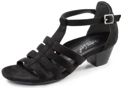 Andrea Conti, modische Damen-Sandaletten, Weite G, mit Gummizug