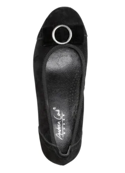 Andrea Conti, schicke Damen-Pumps, mit Gummizug