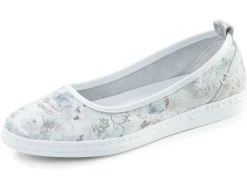 Andrea Conti, schicke Damen-Ballerinas, Weite G, mit herausnehmbarem Fußbett