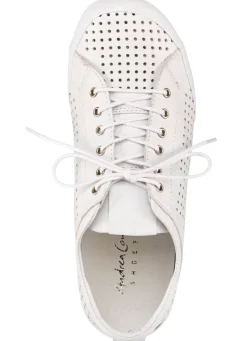 Andrea Conti, sommerliche Damen-Schnürschuhe, mit herausnehmbarem Fußbett