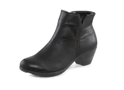 Andrea Conti, trendige Damen-Stiefeletten, mit Reißverschluss