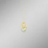 Anhänger mit Brillanten und Peridot