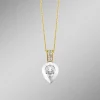 Anhänger mit Brillanten und Diamanten