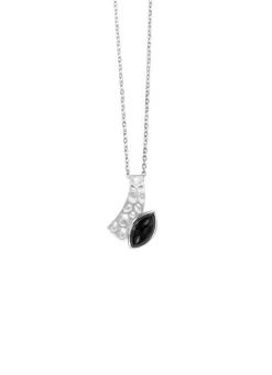 Anhänger mit echt schwarzem Achat für einen Hauch von Mystik und Stil!