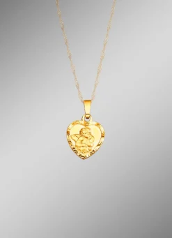 Anhänger Schutzengel mit Diamantschnitt