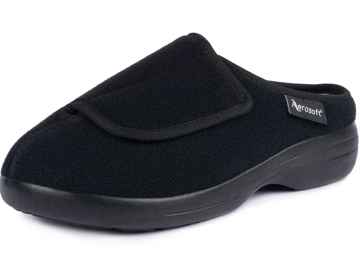 Atmungsaktive Klett-Pantolette für Damen und Herren