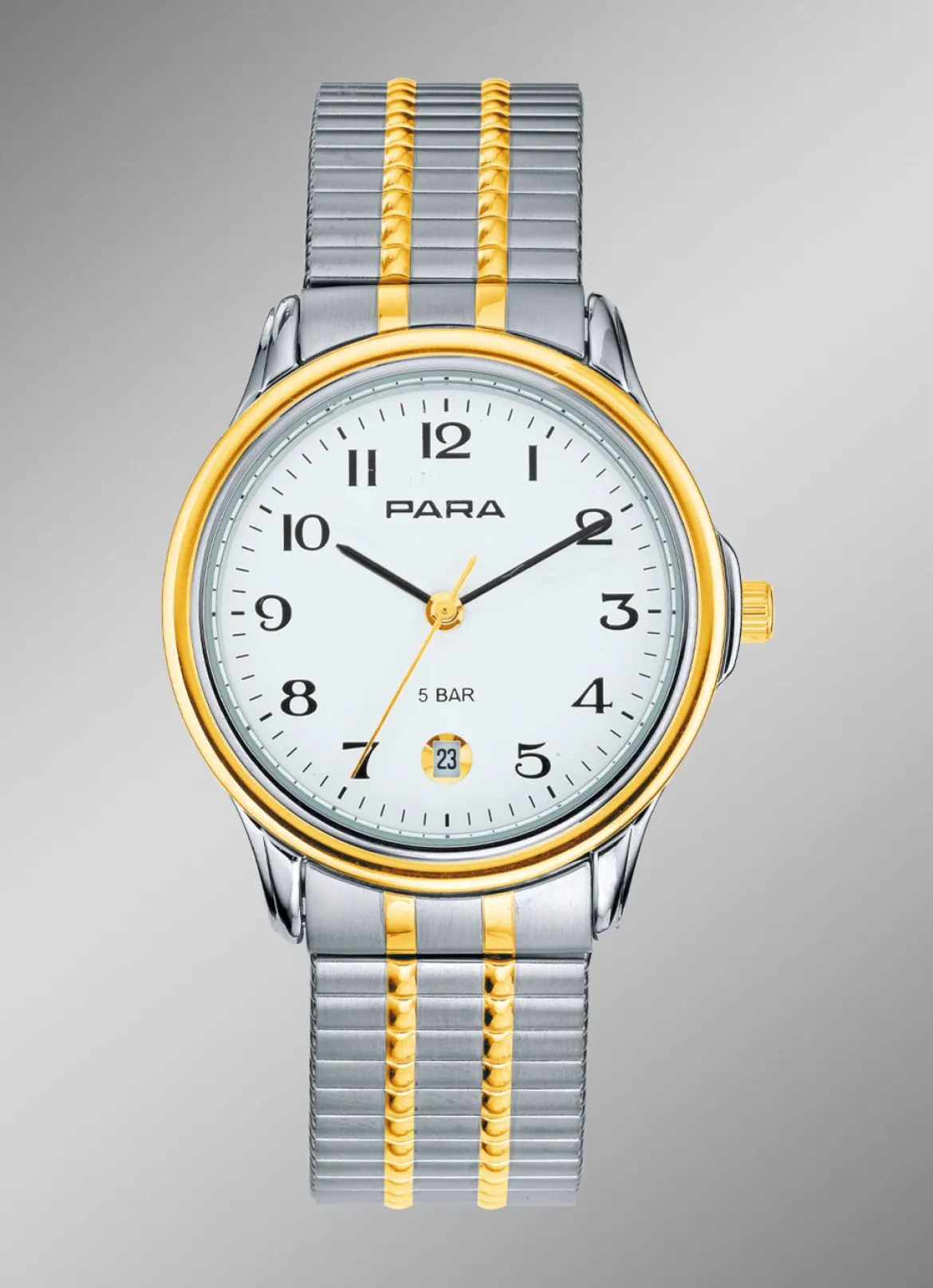 Attraktive Para-Quartz-Herrenuhr