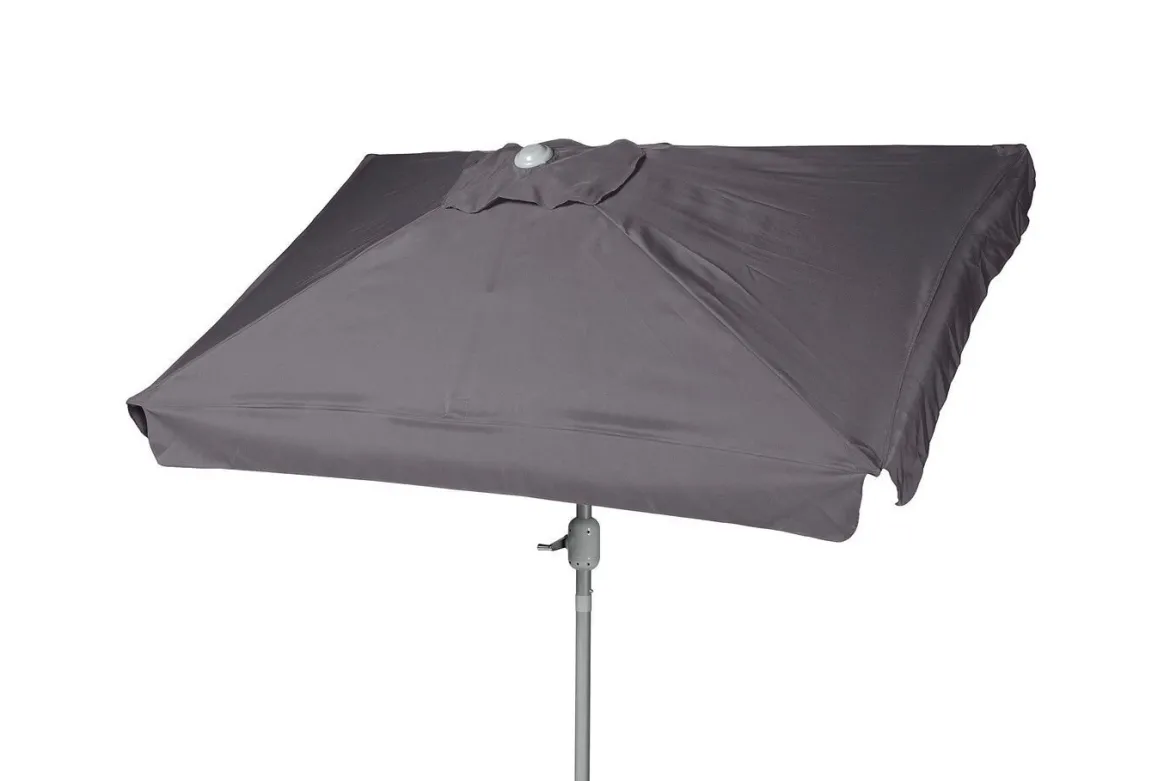 Balkonschirm mit Aluminium-Rohr