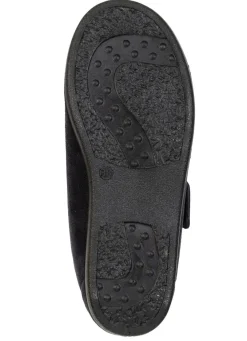 Bequeme Damen-Klettschuhe, Weite H, mit herausnehmbarem Fußbett