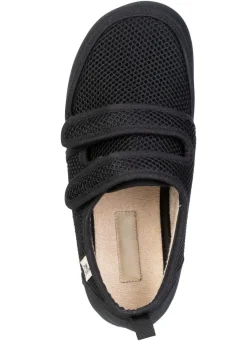 Bequeme Damen-Klettschuhe, Weite H, aus Mesh und Textilmaterial