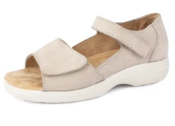 Bequeme Sandalette Weite H mit Klettverschluss