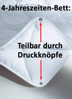 Bettwarenprogramm mit Aloe Vera-Veredelung