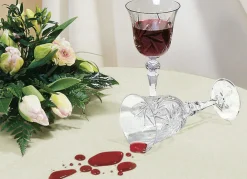 Bügelfreie Tischdecke mit Fleckschutz-Ausrüstung