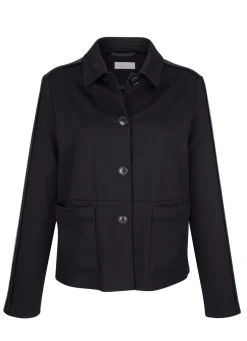 Blazer mit Hemdkragen