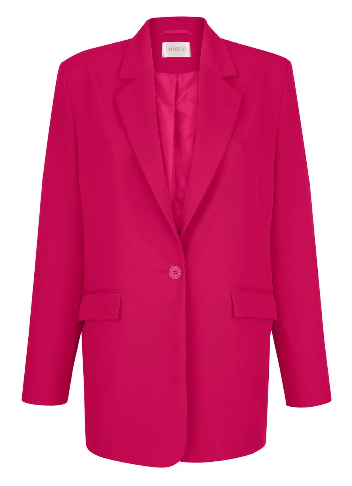Blazer mit 1-Knopf-Verschluss