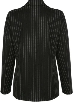 Blazer mit Streifendessin