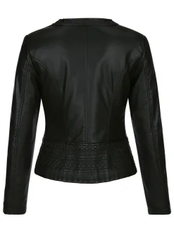 Blazer mit toniger Stickerei