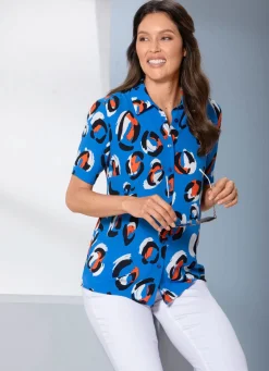Bluse aus Viskose
