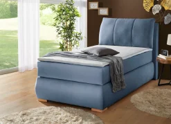 Boxspringbett mit Topper