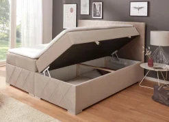 Boxspringbett mit Topper und Bettkasten