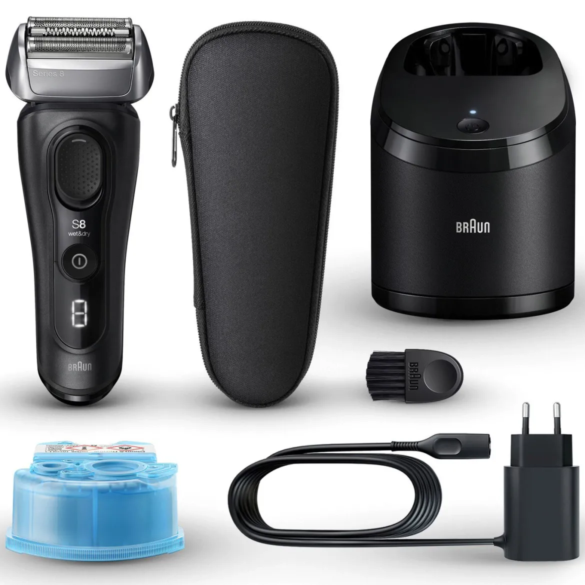 Braun 8560cc Akku-/Netz-Rasierer