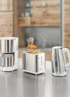 BRAUN Frühstücksserie PurShine aus hochwertigem Edelstahl