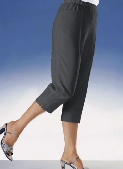 Caprihose mit praktischen Seitentaschen in 10 Farben