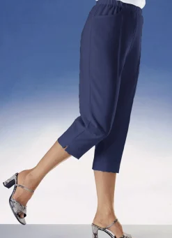 Caprihose mit praktischen Seitentaschen in 10 Farben