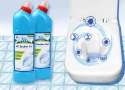 Captain Clean WC-Zaubergel 2tlg