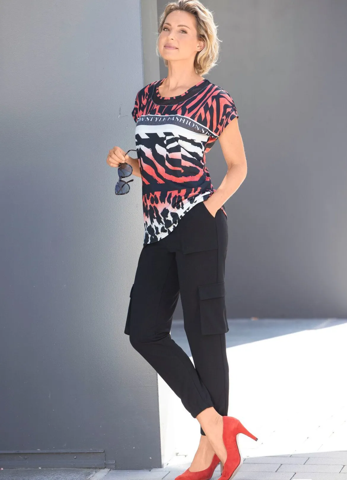 Cargohose im Joggpant-Style