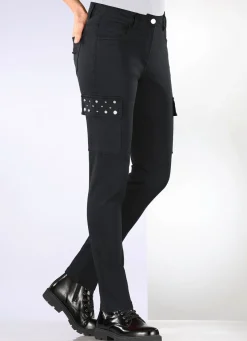 Cargohose in 5-Pocket-Form