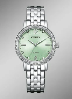 Citizen Quartz-Damenuhr mit Edelstahlbandgehäuse