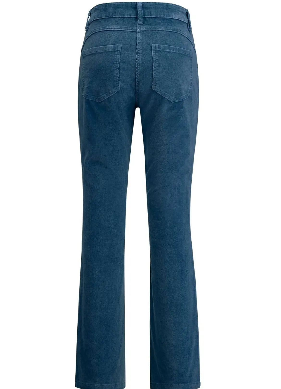 Cordhose in trendiger Bootcut-Form