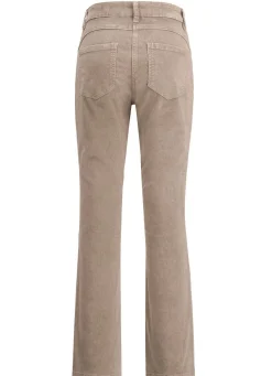 Cordhose in trendiger Bootcut-Form