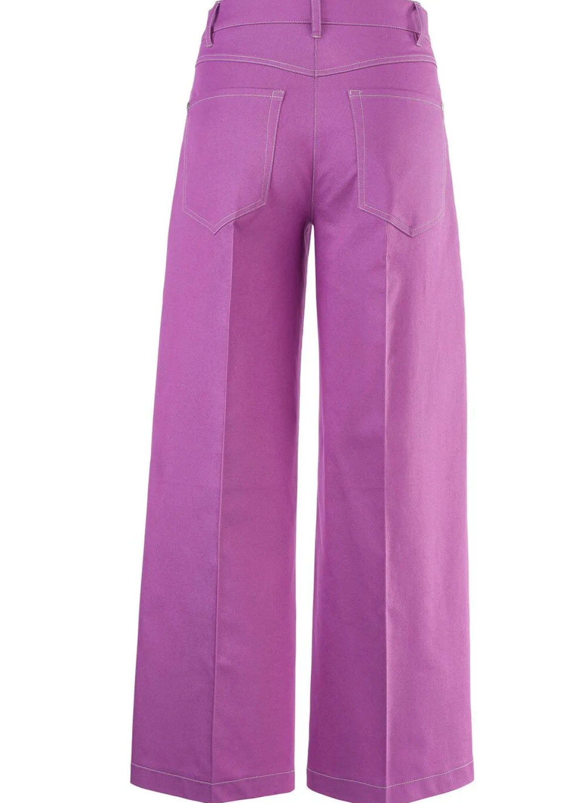 Culotte mit modisch weitem Bein