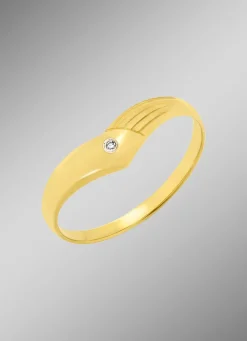 Damenring mit Diamant