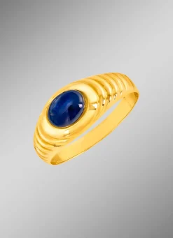 Damenring mit echt Safir