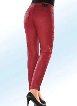 Dezent schimmernde Hose