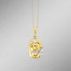 Diamantierter Anhänger in Bicolor