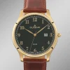 Dugena-Quartz-Herrenuhr mit Edelstahlgehäuse