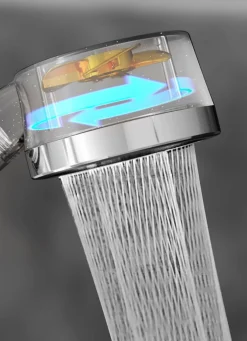 Duschkopf Aquadon EcoTornado mit genialem Turbinen-Effekt