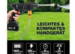 EASYmaxx Akku-Hochdruckreiniger