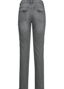 Edel-Jeans mit tollen Zierperlen