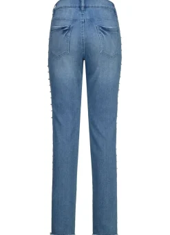 Edel-Jeans mit tollen Zierperlen