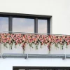 Einseitig bedruckter Balkon-Sichtschutz inkl. Befestigungsmaterial