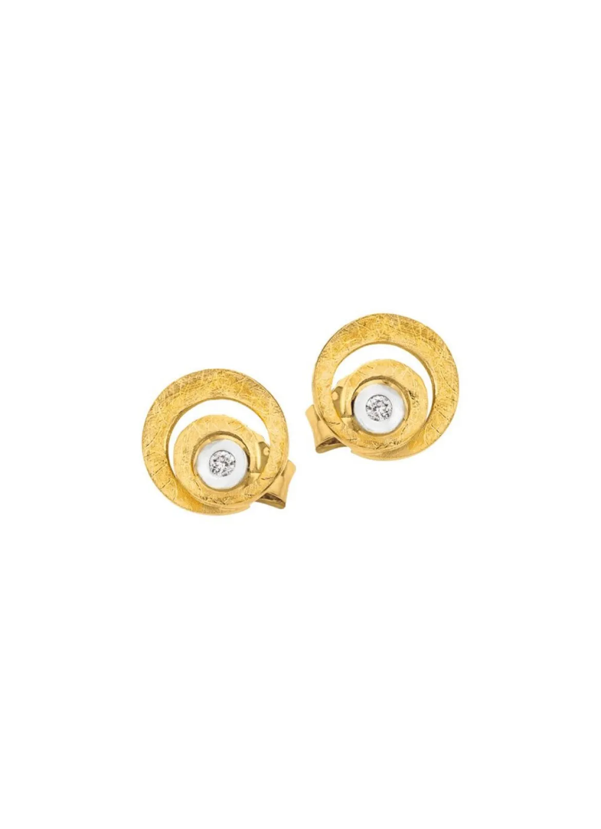 Elegante Ohrstecker mit Brillant