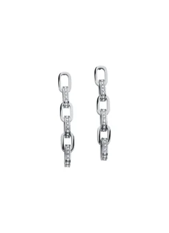 Elegante Ohrstecker mit funkelnden Kristallen